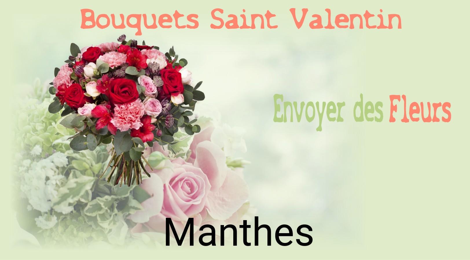 Roses de Saint-Valentin livrées à Manthes